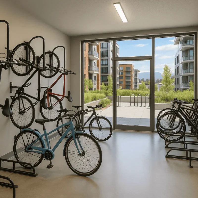 Seattle Multifamily Bike Storage — Rooms, Racks & Security