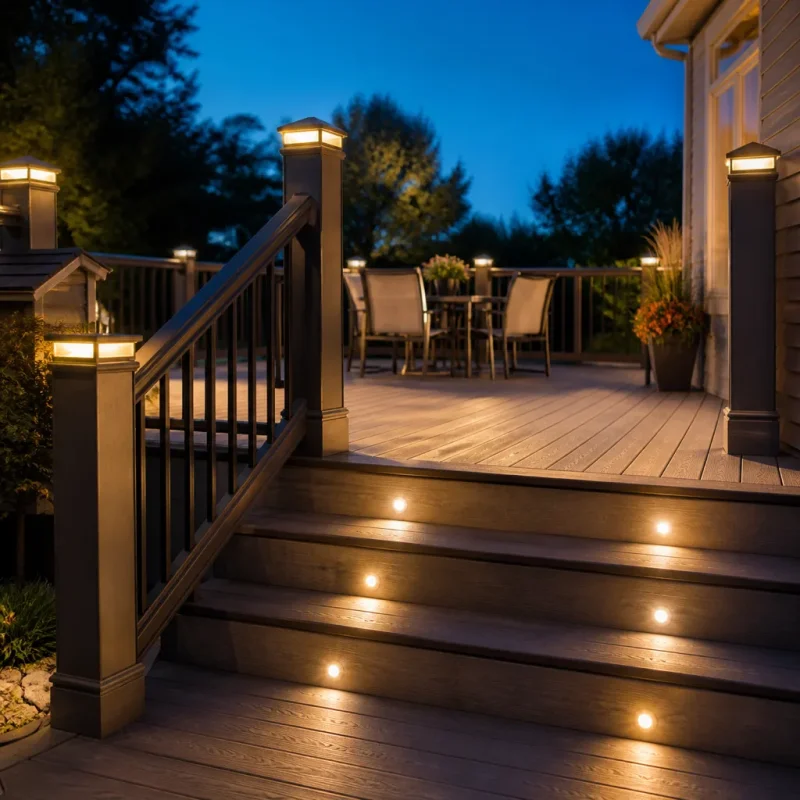 Deck Lighting Installation and Design in Bellevue, WA