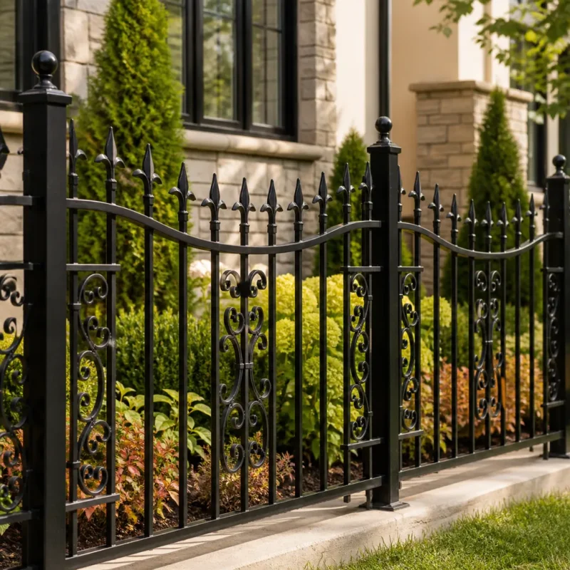Ornamental Metal Fence in Seattle, WA