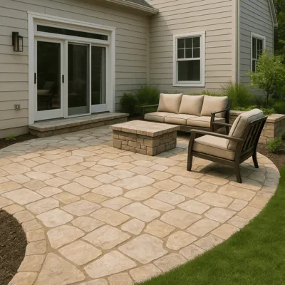 Stone Patio Installation in Seattle, WA