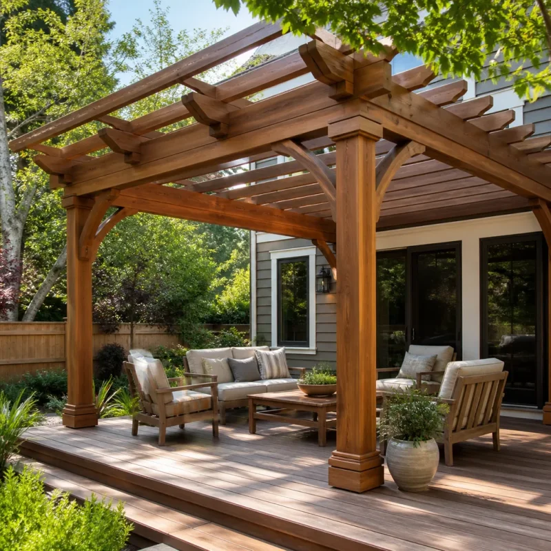 Pergola Construction and Remodeling in Bellevue, WA