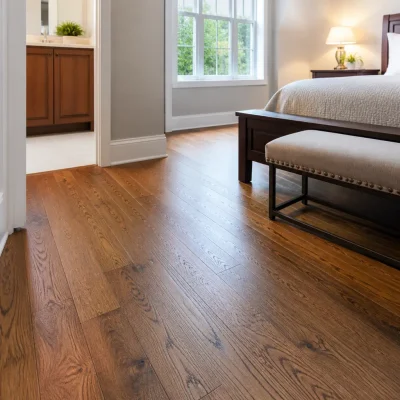 Bedroom Hardwood Flooring in Seattle, WA
