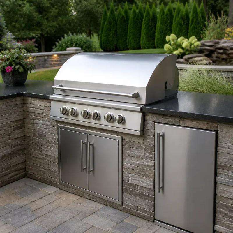 Custom Outdoor Grill Stations in Bellevue, WA