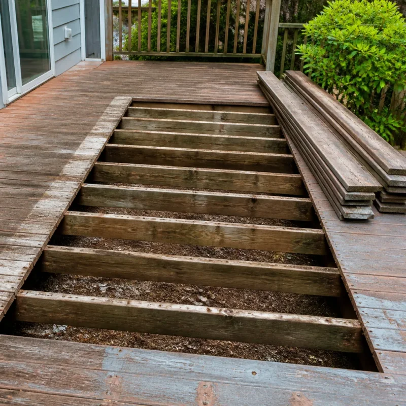 Deck Board Removal in Seattle, WA