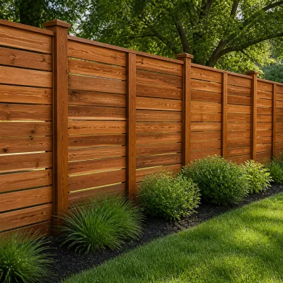 Cedar Fence Installation in Seattle, WA