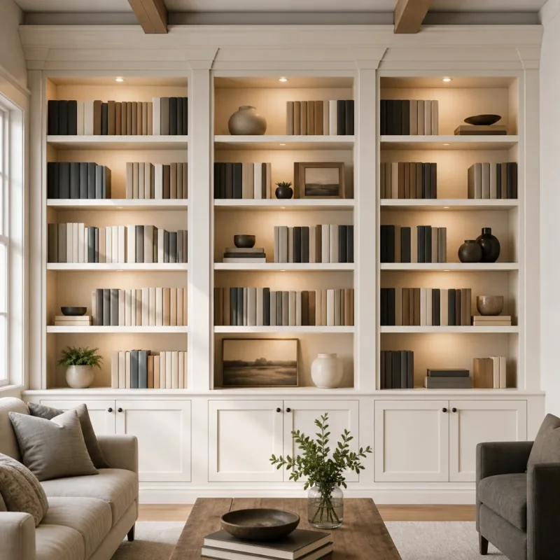 Built-in Bookcases in Seattle, WA