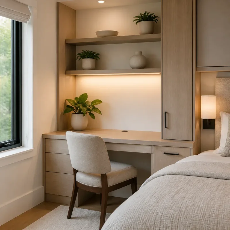 Built-in Bedroom Desks in Seattle, WA