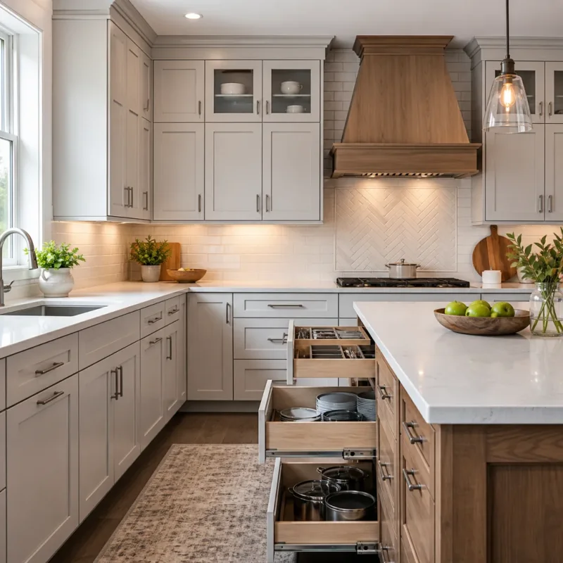 Semi-Custom Kitchen Cabinets in Seattle, WA