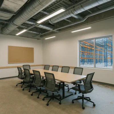 Seattle Warehouse Conference Rooms — AV, Acoustics & Glass Systems