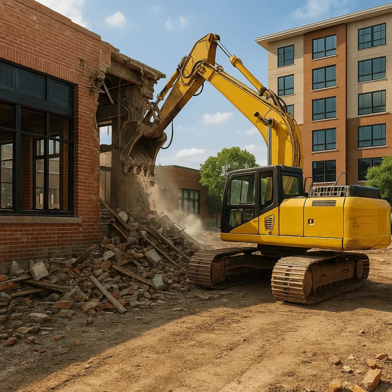 Seattle Restaurant Demolition & Site Work — Selective Demo & Groundwork