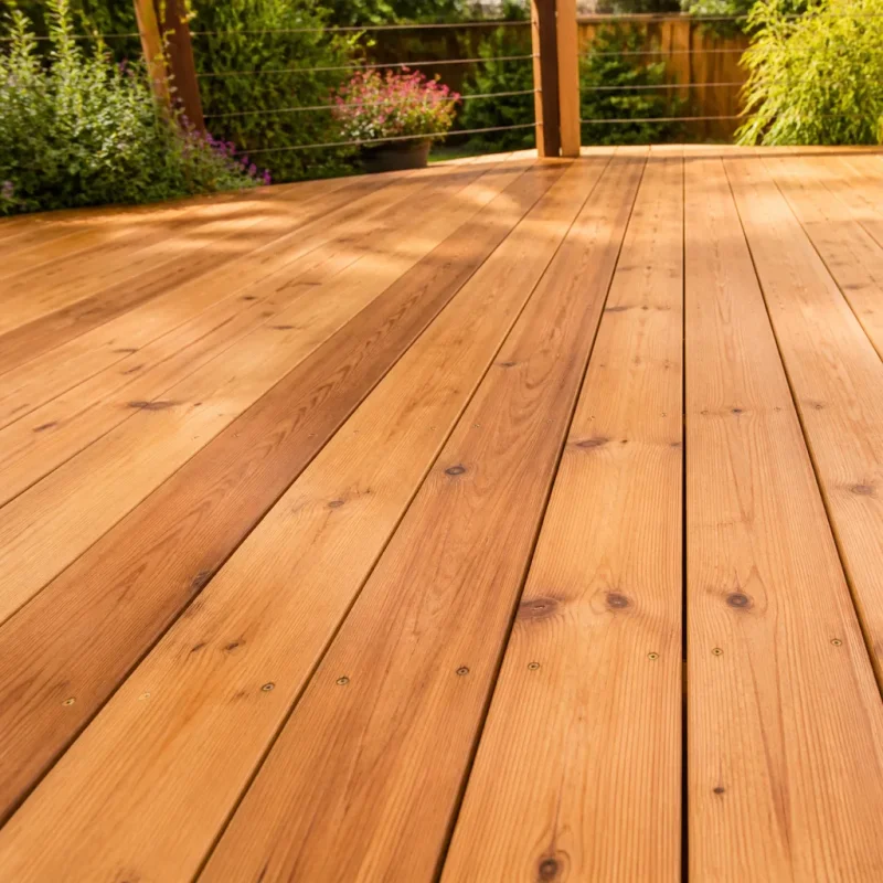 Cedar Decking Construction and Remodeling in Bellevue, WA