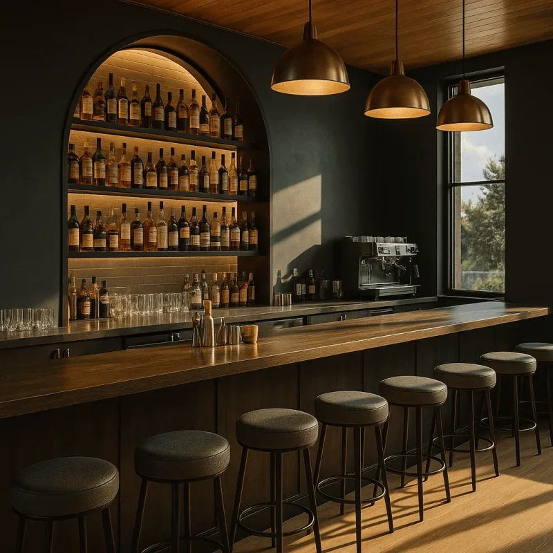 Cocktail Bar Construction in Bellevue, WA