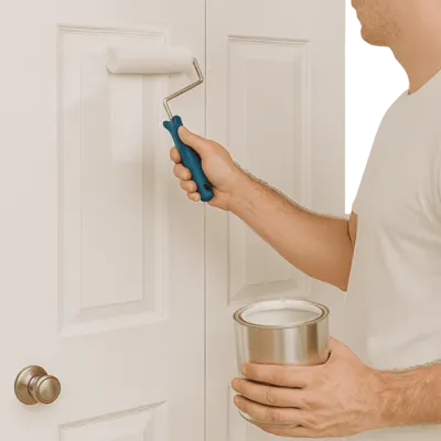 Closet Door Painting in Seattle, WA