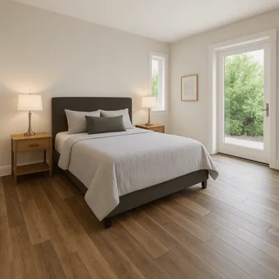 Bedroom Laminate Flooring in Seattle, WA