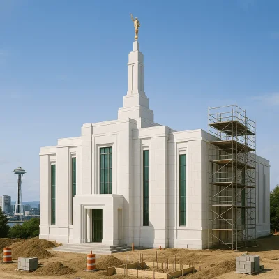 Seattle Temple Construction — Worship Halls, Shrines, Acoustics & Lighting