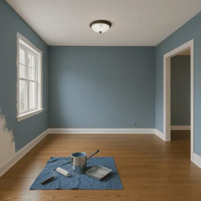 Living Room Wall Painting in Seattle, WA