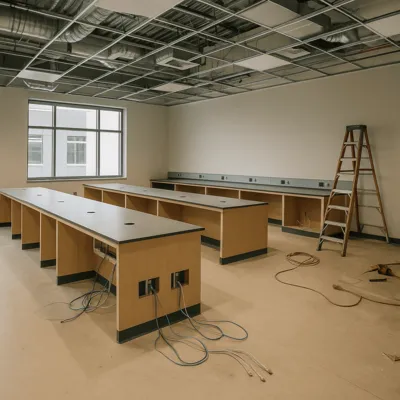 Seattle Computer Lab Construction — Power/UPS, Data & Cooling