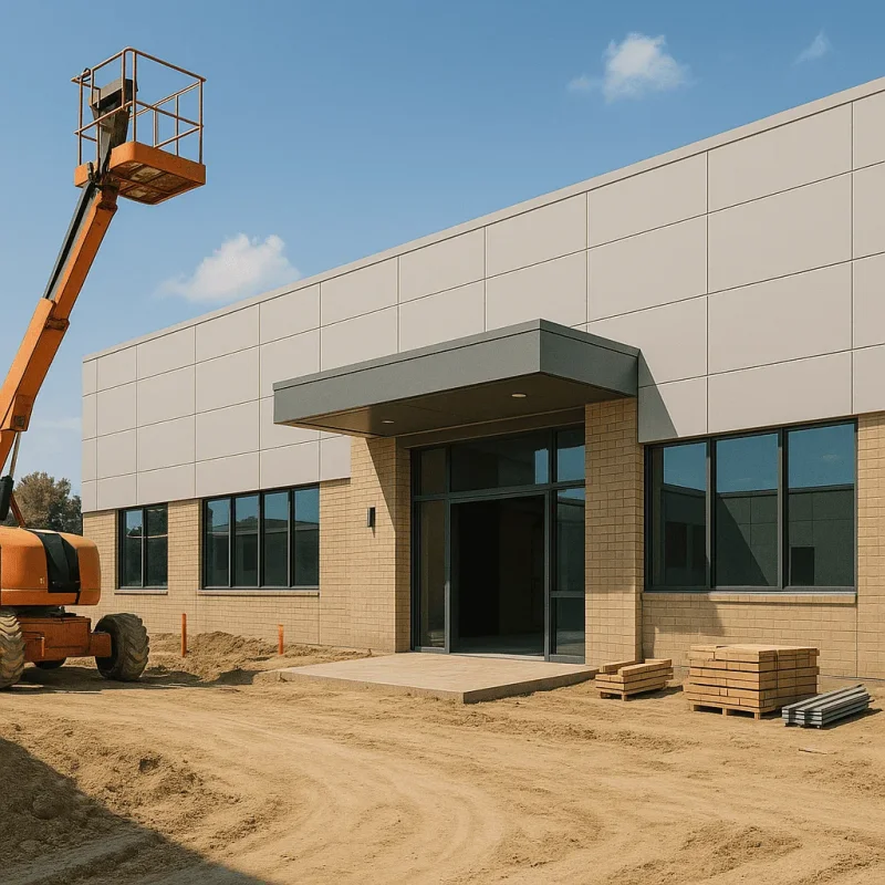 Seattle Administration Office Construction — Reception, Private Offices & AV