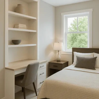Built-in Bedroom Desks in Seattle, WA