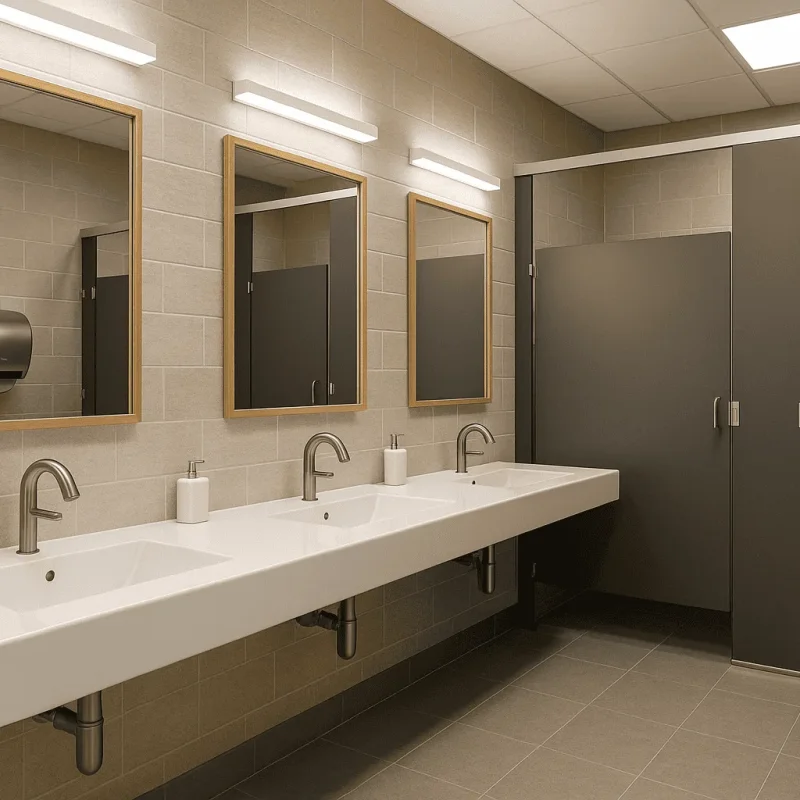 Seattle Retail Restroom Remodeling — ADA, Touchless & Durable Finishes
