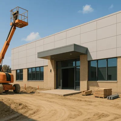 Seattle Administration Office Construction — Reception, Private Offices & AV