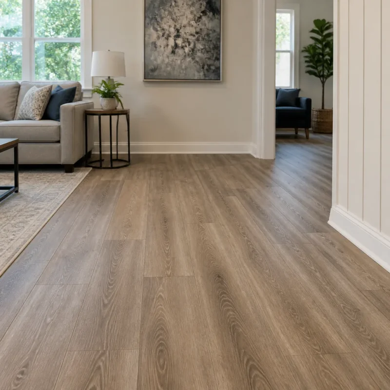 Living Room Vinyl Flooring in Seattle, WA