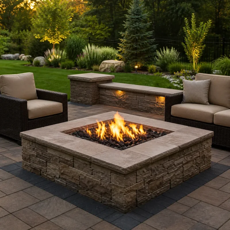 Outdoor Fire Features Installation in Tacoma, WA