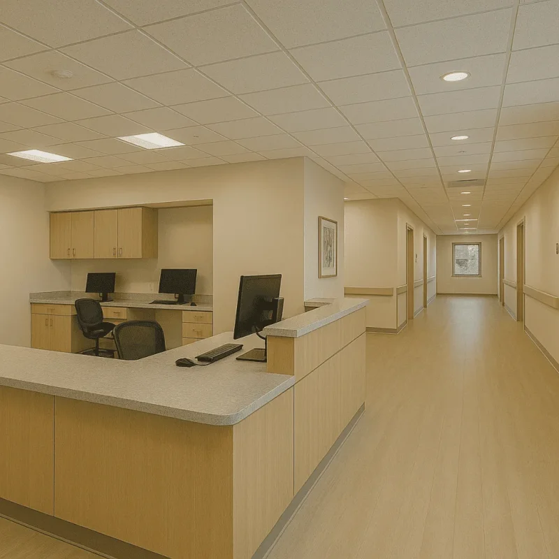 Nurse Station Construction in Bellevue, WA
