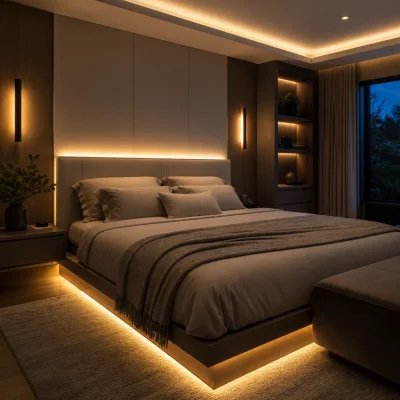 Bedroom Accent Lighting in Seattle, WA