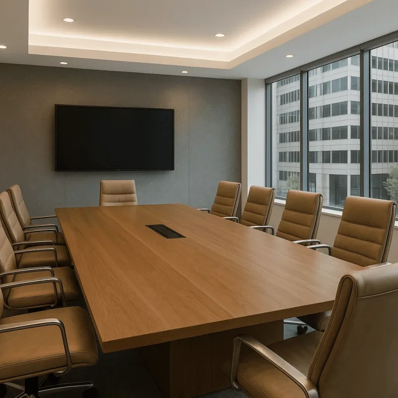 Seattle Office Conference Rooms — AV-Ready, Acoustic & Glass Systems