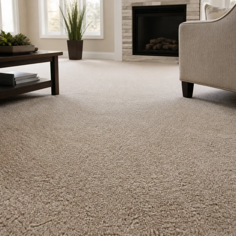 Living Room Carpet Installation in Seattle, WA