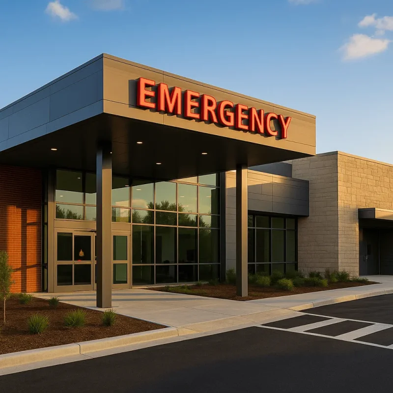 Emergency Center Construction in Bellevue, WA