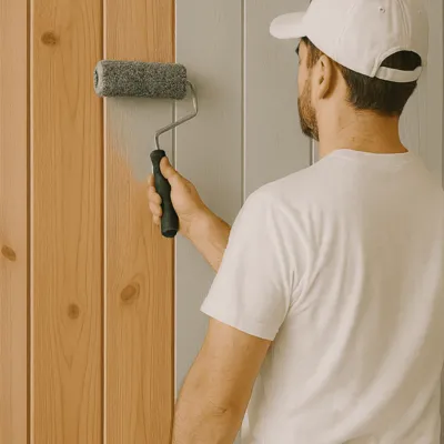 Wood Paneling Painting in Seattle, WA