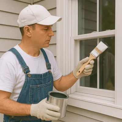 Window Frame Painting in Seattle, WA