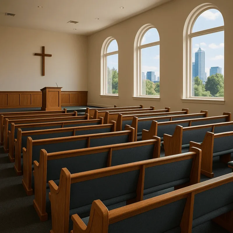 Seattle Religious Seating Construction — Pews, Chairs, Aisles & ADA Platforms