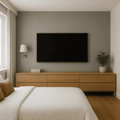Bedroom TV Walls in Seattle, WA