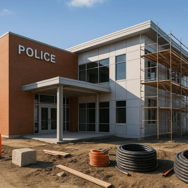 Police Station Construction in Bellevue, WA