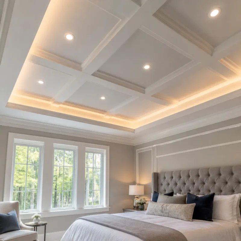 Bedroom Ceiling Design in Seattle, WA
