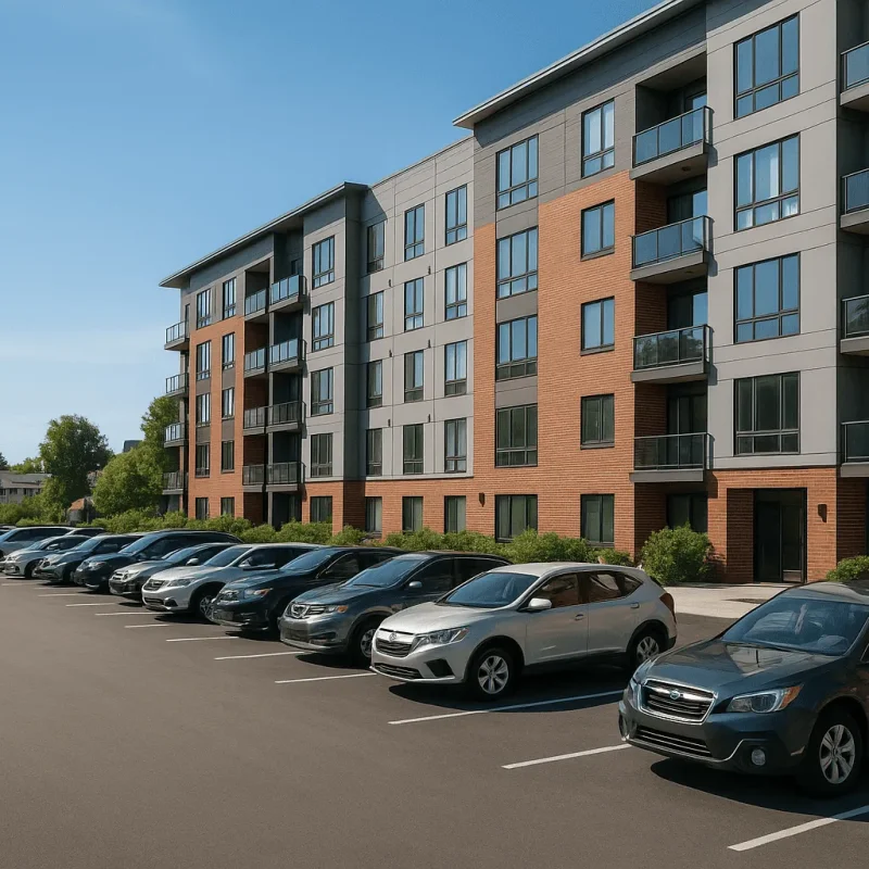 Seattle Multifamily Surface Parking — Layout, ADA & Drainage