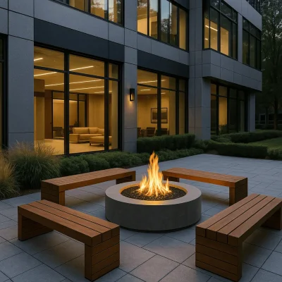 Seattle Office Amenities — Cafés, Lounges, Fitness & Game Rooms