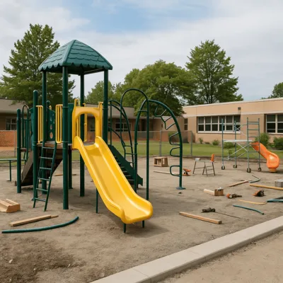 Seattle School Playground Construction — Safe Surfacing, Equipment & ADA