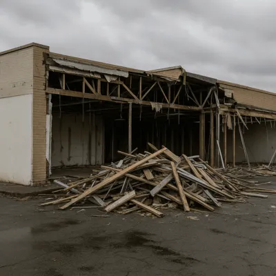 Seattle Retail Exterior Demolition — Façades, Canopies & Hardscape