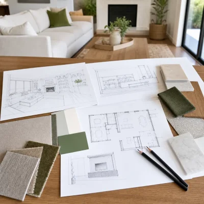 Living Room Design & Planning in Seattle, WA