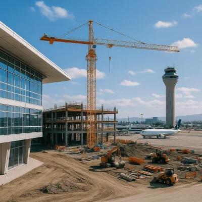 Seattle Airport Facility Construction — Terminals, TSA, Airside & MEP