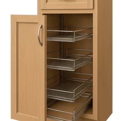 Pull-Out Kitchen Pantry in Seattle, WA