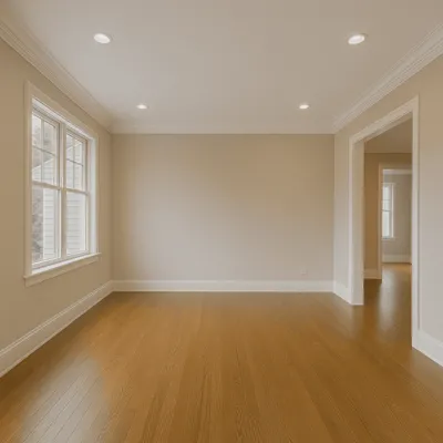 Living Room Hardwood Flooring in Seattle, WA