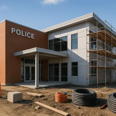 Police Station Construction in Bellevue, WA