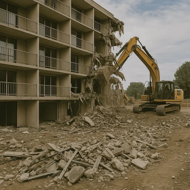 Seattle Hotel Exterior Demolition — Façades, Canopies, Storefront & Hardscape