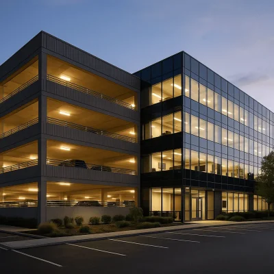 Seattle Office Parking Structures — Garages, EV Charging & Lighting