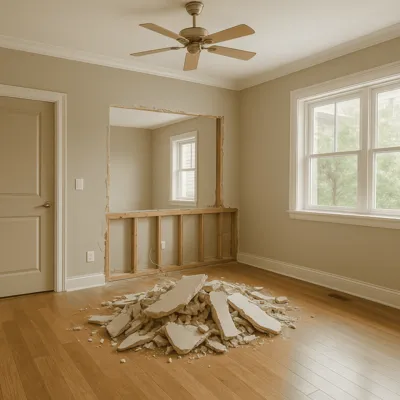 Living Room Wall Removal in Seattle, WA